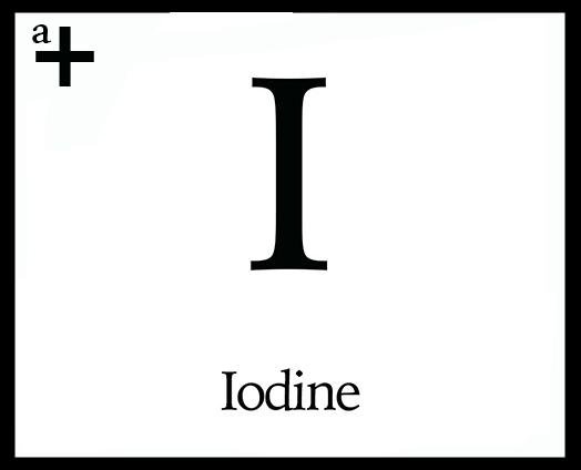 Iodine - anatomē