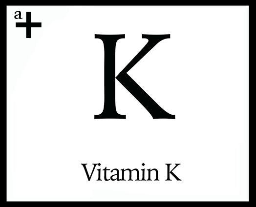 Vitamin K - anatomē