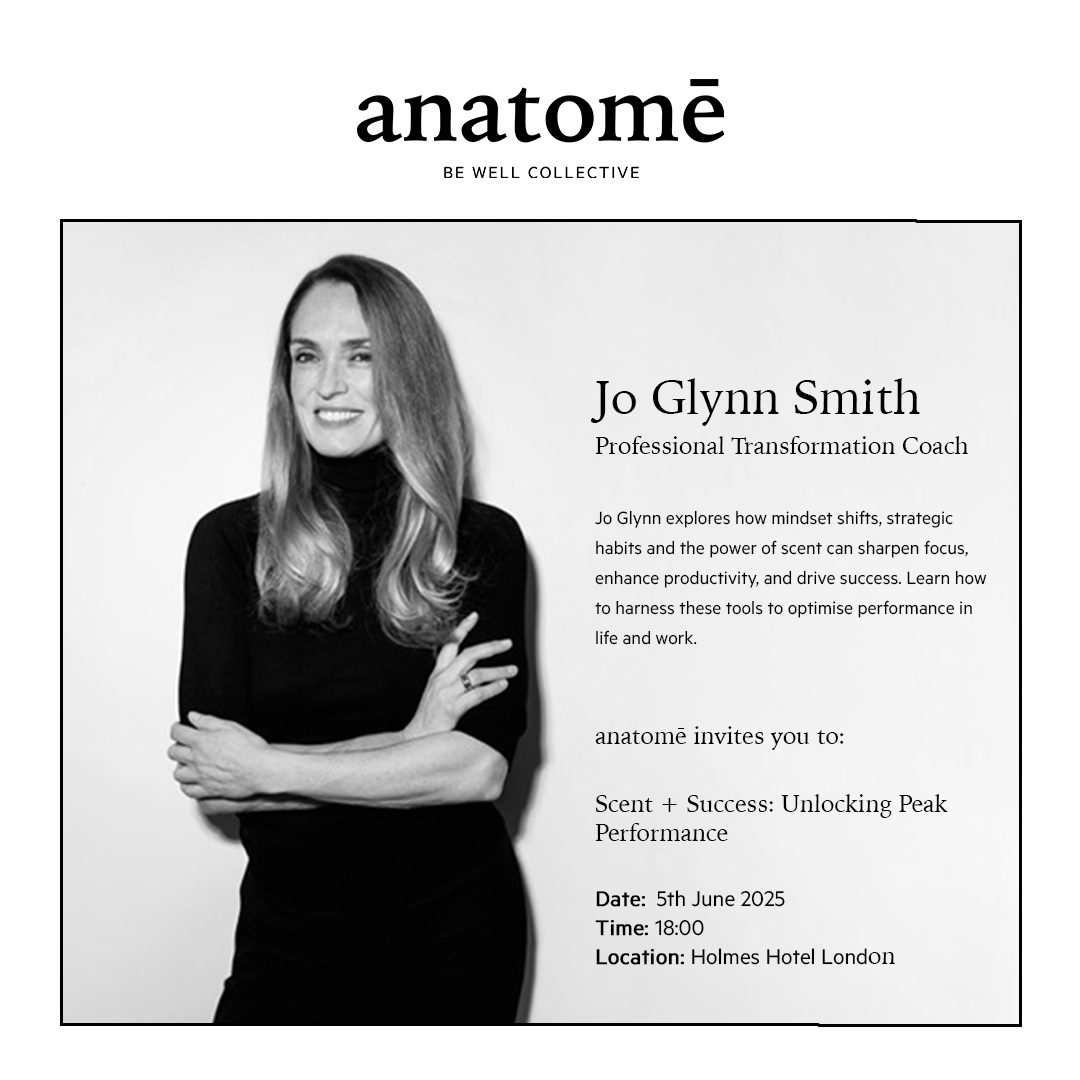 Jo Glynn Smith | Scent + Success: Unlocking Peak Performance | 5th June 6.00 pm - anatomē