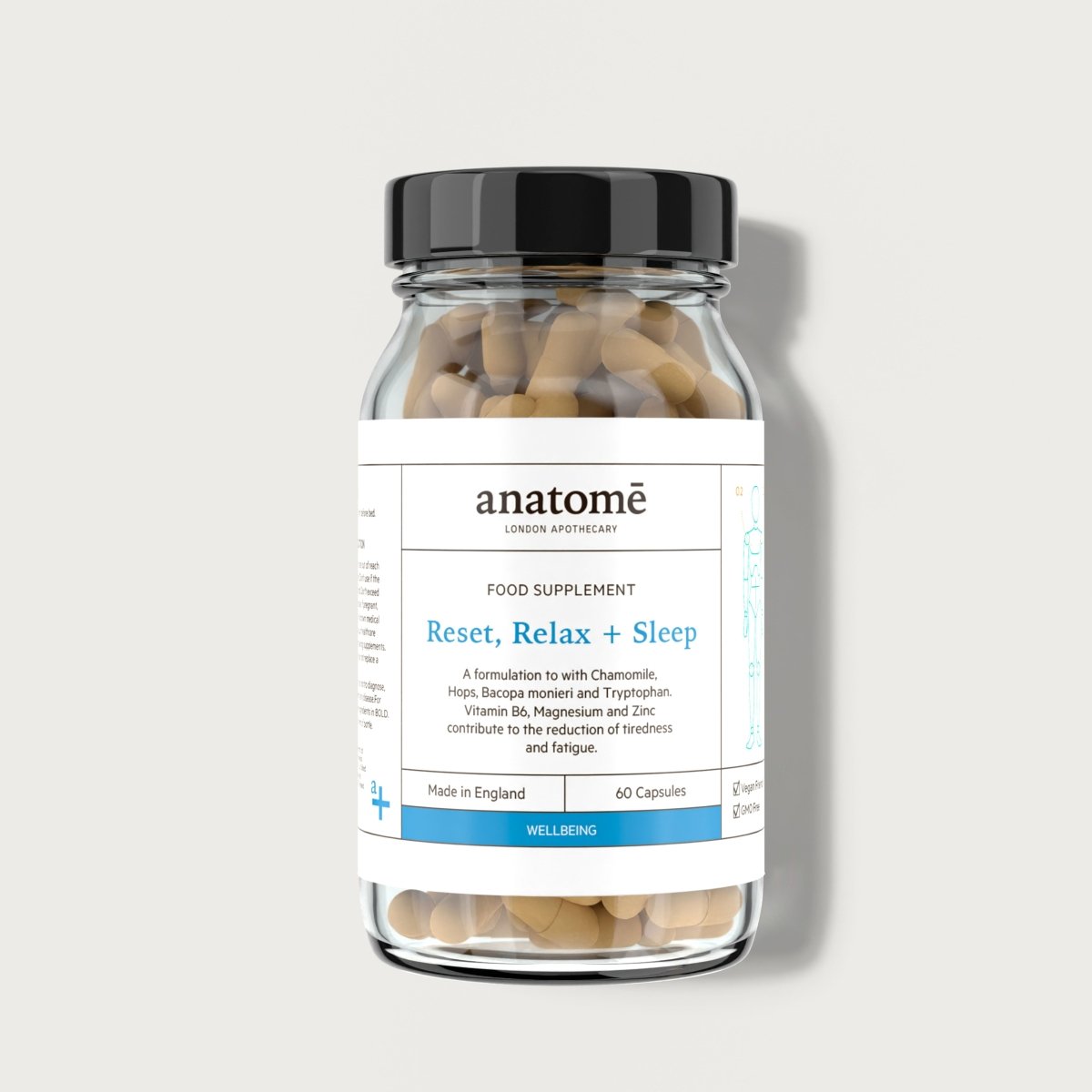 Magnesium Supplement | Reset, Relax + Sleep Test - anatomē