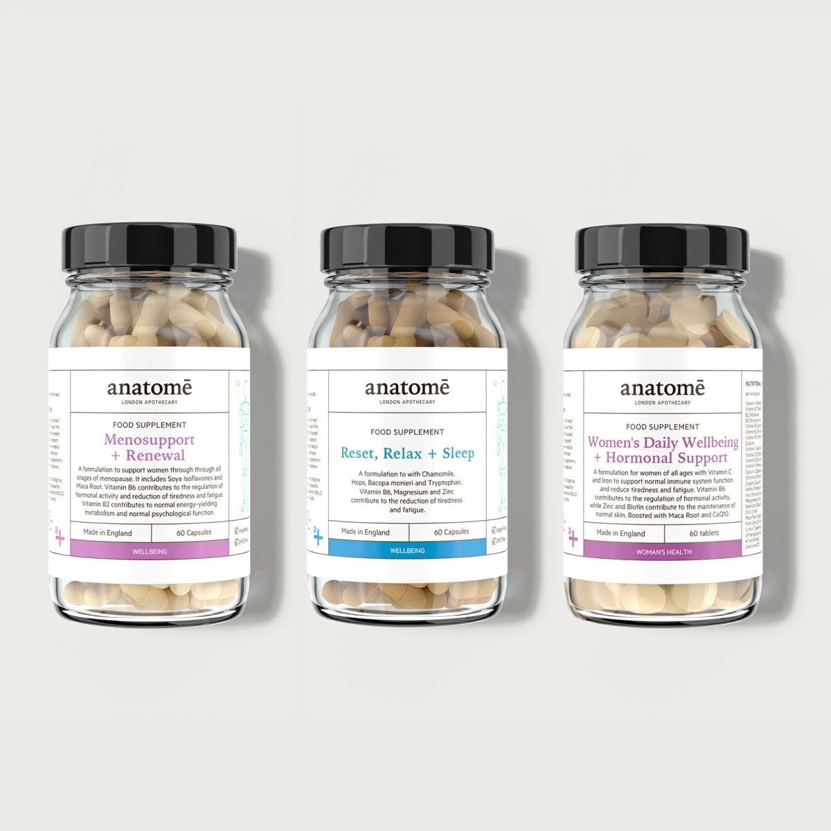 Menopause, Sleep & Wellbeing Trio - anatomē